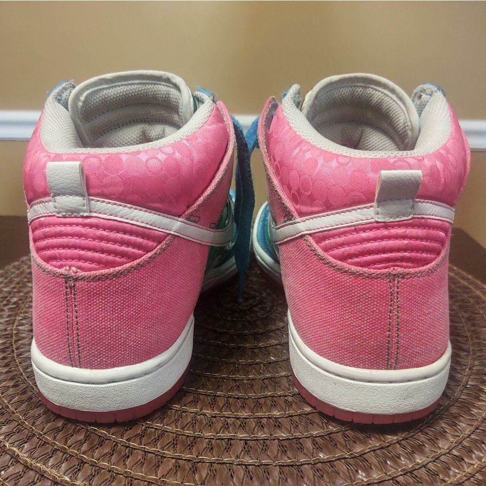 Nike 6.0 High Dunk Womens Sneaker Skater Shoes Sz 9 Retro 454054-136 - Picture 5 of 8